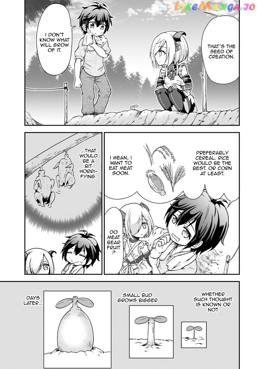 Tenohira Kaitaku Mura De Isekai Kenkokuki Fueteku Yome-Tachi To Nonbiri Mujintou Life chapter 5 - page 6