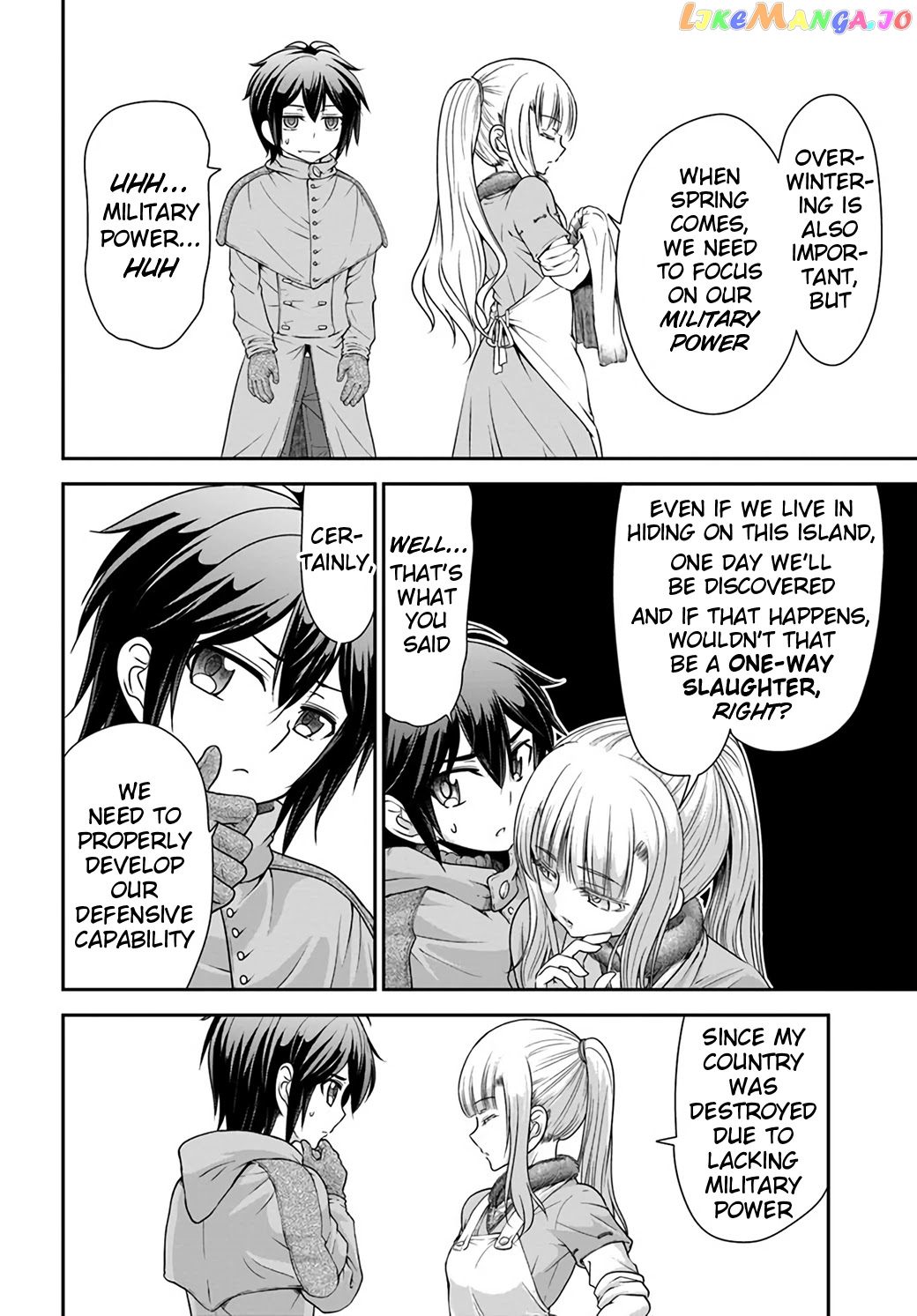 Tenohira Kaitaku Mura De Isekai Kenkokuki Fueteku Yome-Tachi To Nonbiri Mujintou Life chapter 24 - page 12