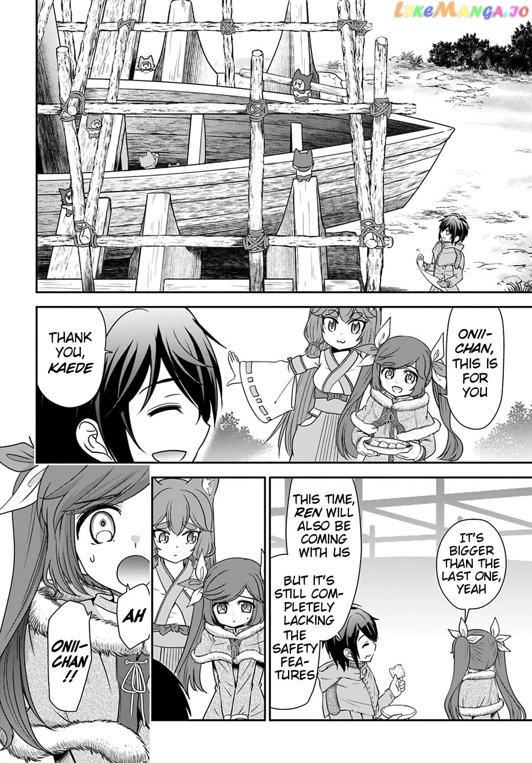 Tenohira Kaitaku Mura De Isekai Kenkokuki Fueteku Yome-Tachi To Nonbiri Mujintou Life chapter 24 - page 20