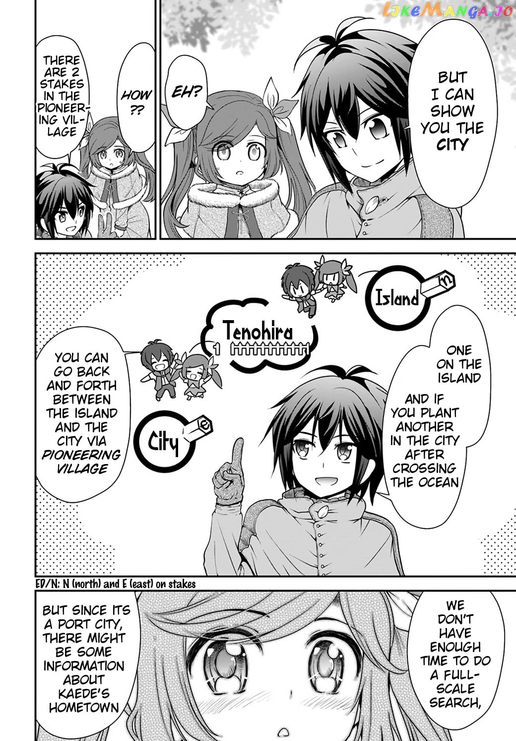 Tenohira Kaitaku Mura De Isekai Kenkokuki Fueteku Yome-Tachi To Nonbiri Mujintou Life chapter 24 - page 22