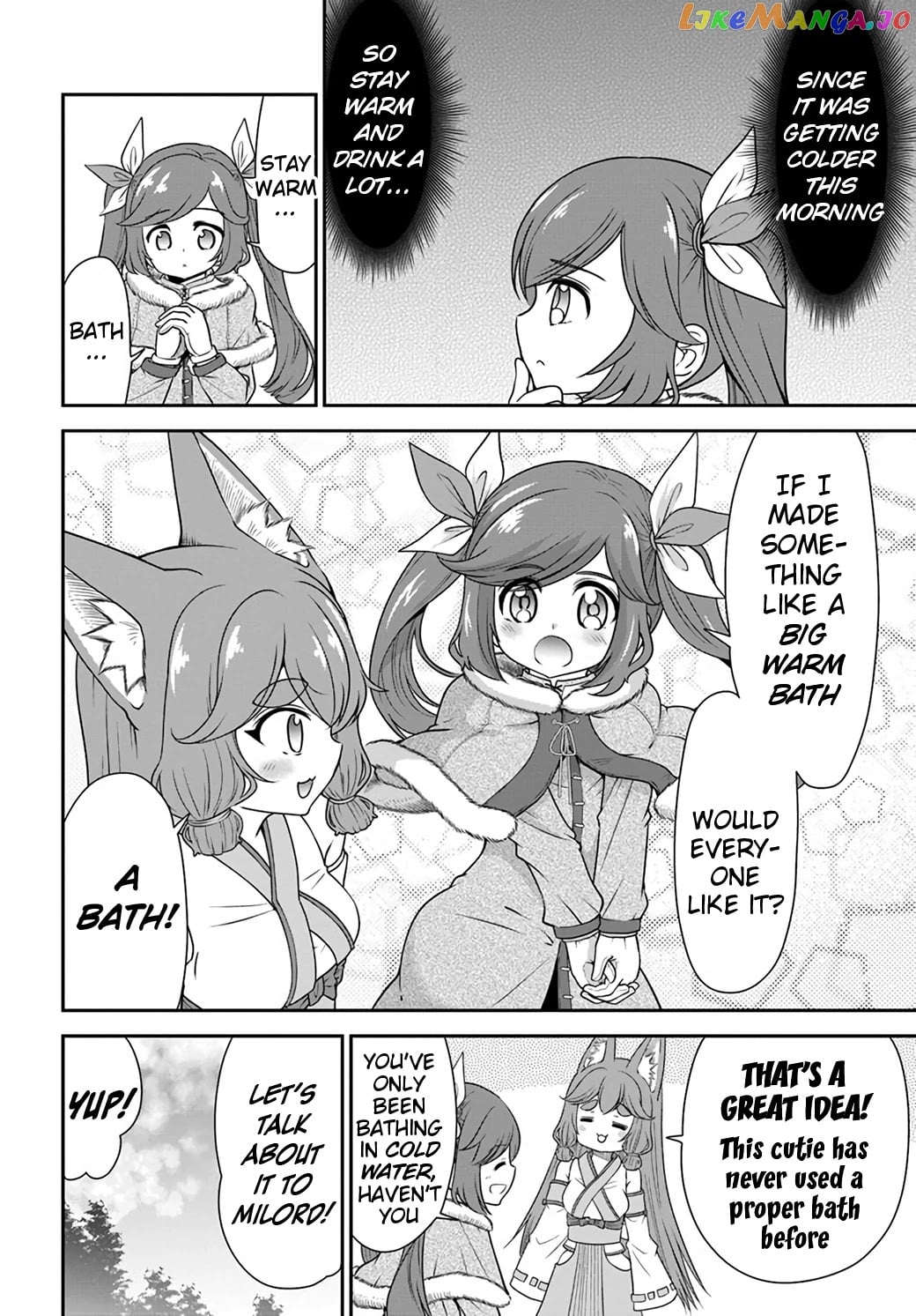 Tenohira Kaitaku Mura De Isekai Kenkokuki Fueteku Yome-Tachi To Nonbiri Mujintou Life chapter 24 - page 24