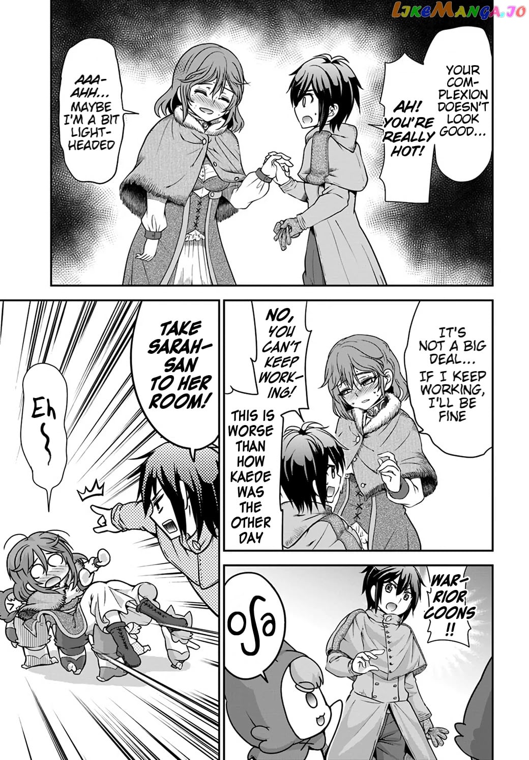 Tenohira Kaitaku Mura De Isekai Kenkokuki Fueteku Yome-Tachi To Nonbiri Mujintou Life chapter 24 - page 5
