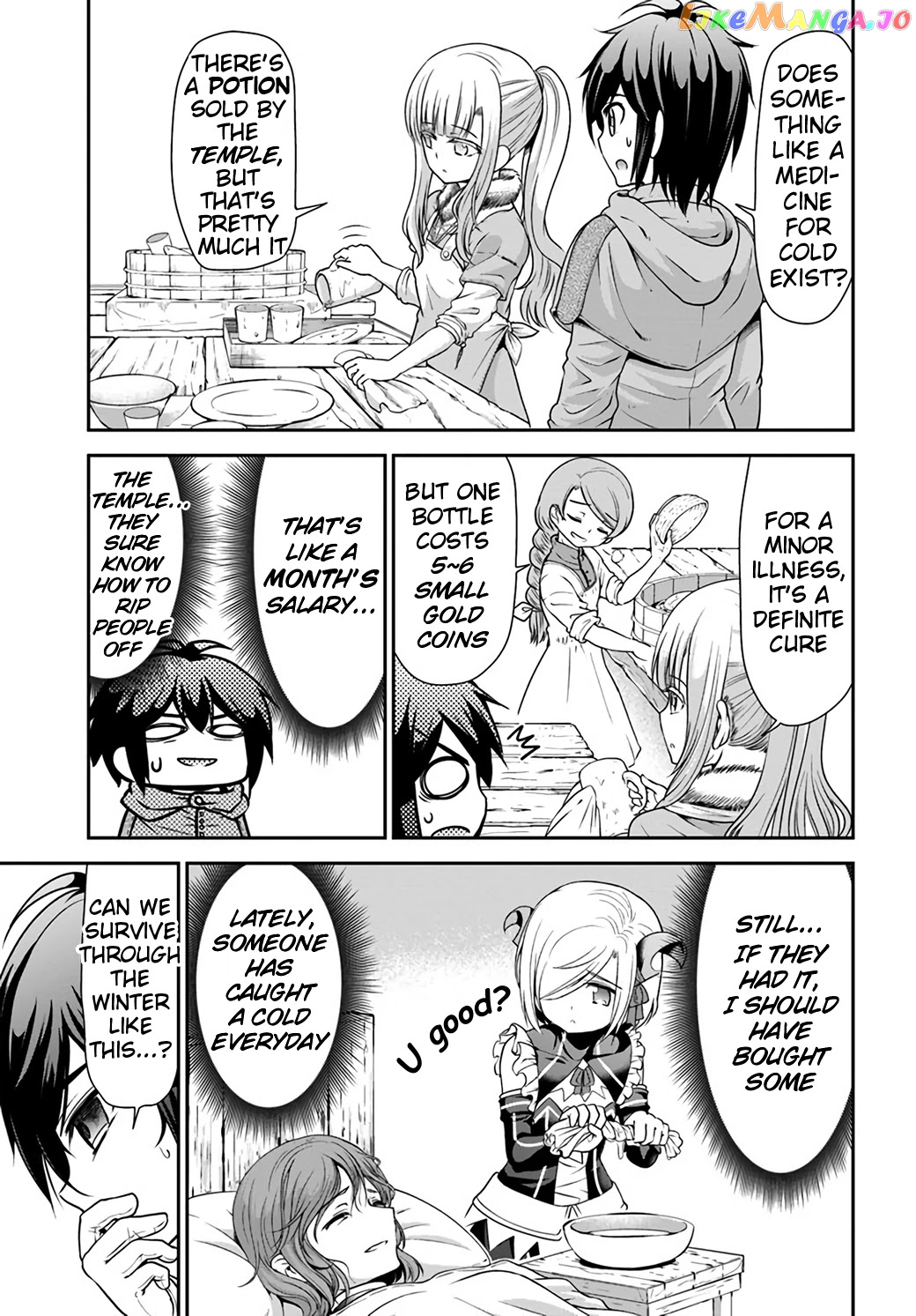 Tenohira Kaitaku Mura De Isekai Kenkokuki Fueteku Yome-Tachi To Nonbiri Mujintou Life chapter 24 - page 9