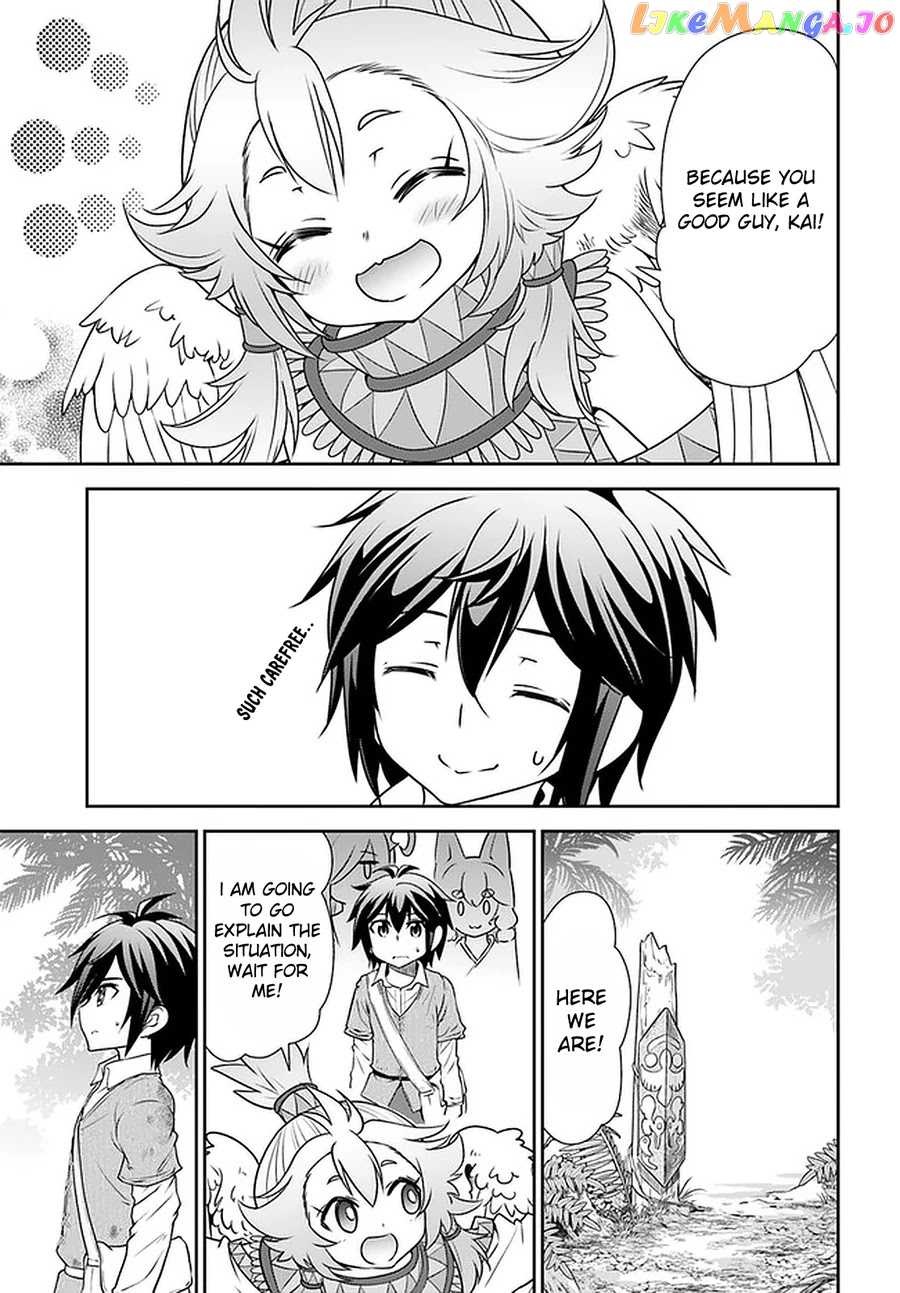 Tenohira Kaitaku Mura De Isekai Kenkokuki Fueteku Yome-Tachi To Nonbiri Mujintou Life chapter 25 - page 24
