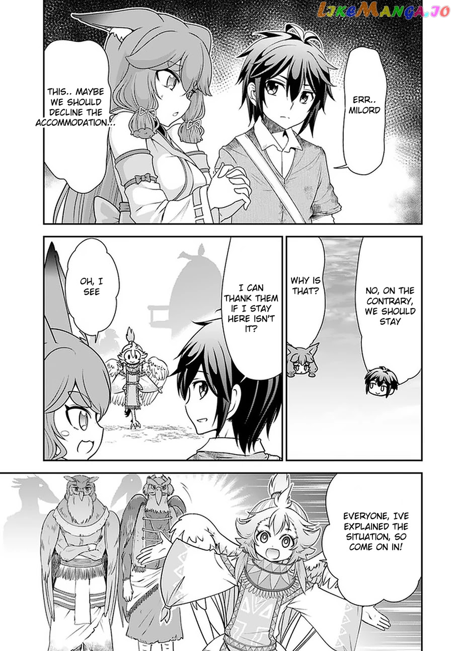 Tenohira Kaitaku Mura De Isekai Kenkokuki Fueteku Yome-Tachi To Nonbiri Mujintou Life chapter 25 - page 26