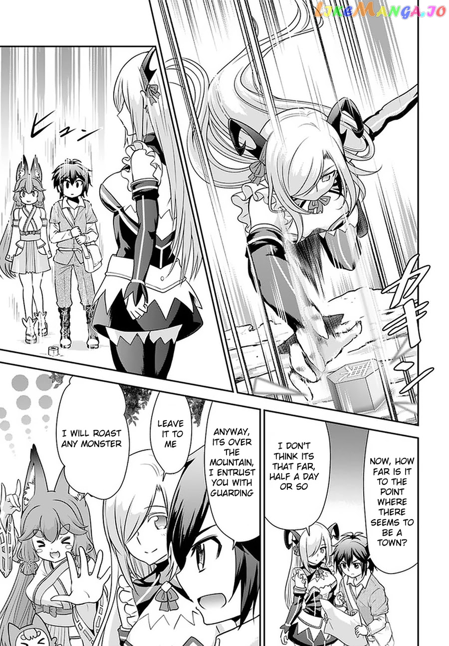 Tenohira Kaitaku Mura De Isekai Kenkokuki Fueteku Yome-Tachi To Nonbiri Mujintou Life chapter 25 - page 8