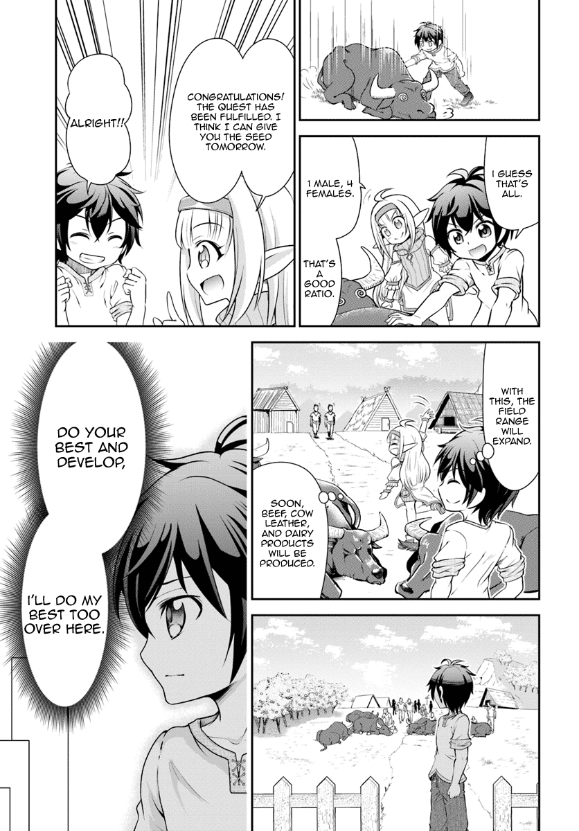 Tenohira Kaitaku Mura De Isekai Kenkokuki Fueteku Yome-Tachi To Nonbiri Mujintou Life chapter 8 - page 12