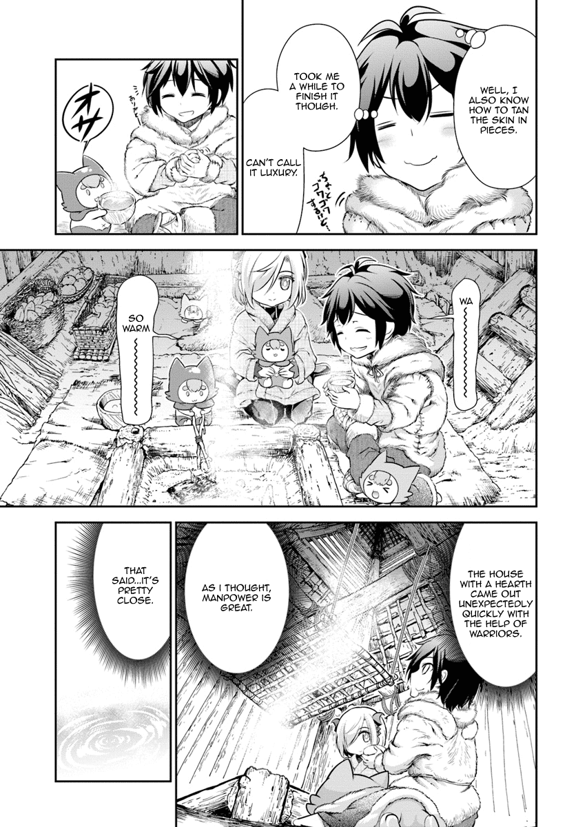 Tenohira Kaitaku Mura De Isekai Kenkokuki Fueteku Yome-Tachi To Nonbiri Mujintou Life chapter 8 - page 16