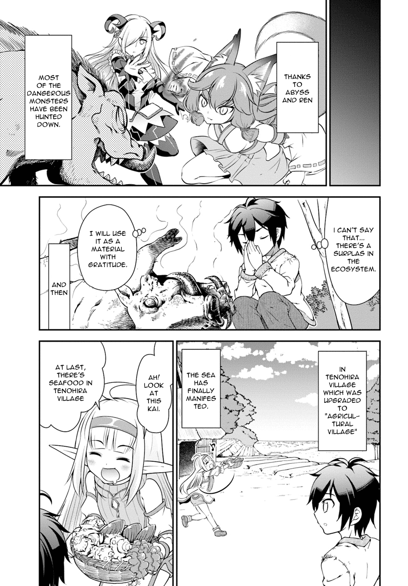 Tenohira Kaitaku Mura De Isekai Kenkokuki Fueteku Yome-Tachi To Nonbiri Mujintou Life chapter 9 - page 8