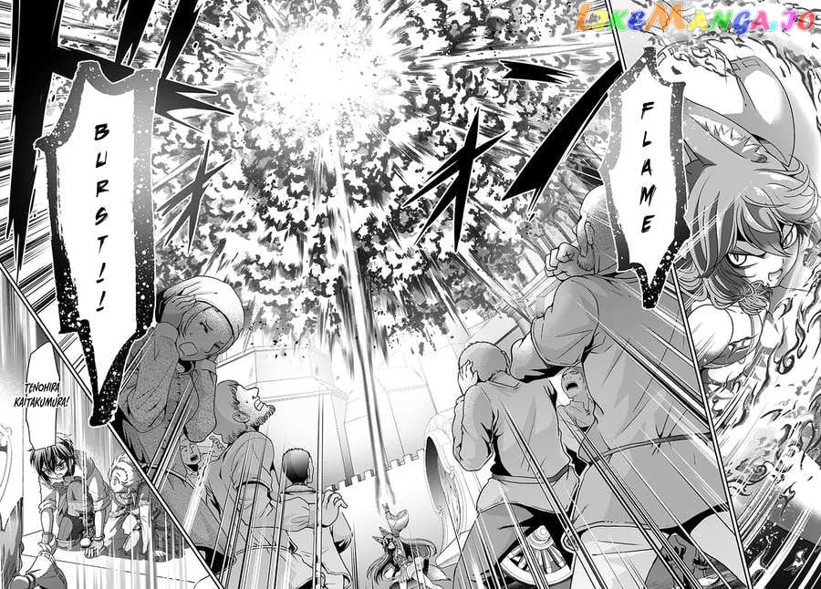 Tenohira Kaitaku Mura De Isekai Kenkokuki Fueteku Yome-Tachi To Nonbiri Mujintou Life chapter 28 - page 7