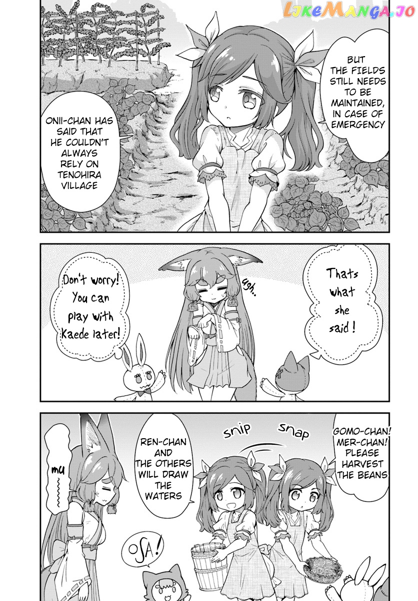 Tenohira Kaitaku Mura De Isekai Kenkokuki Fueteku Yome-Tachi To Nonbiri Mujintou Life chapter 10 - page 5
