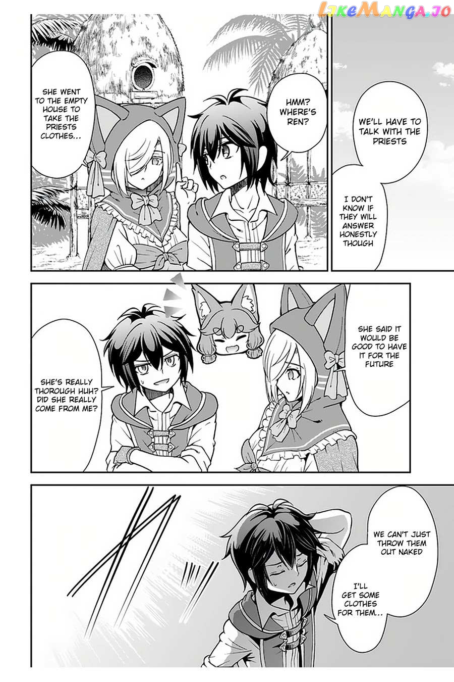 Tenohira Kaitaku Mura De Isekai Kenkokuki Fueteku Yome-Tachi To Nonbiri Mujintou Life chapter 30 - page 11