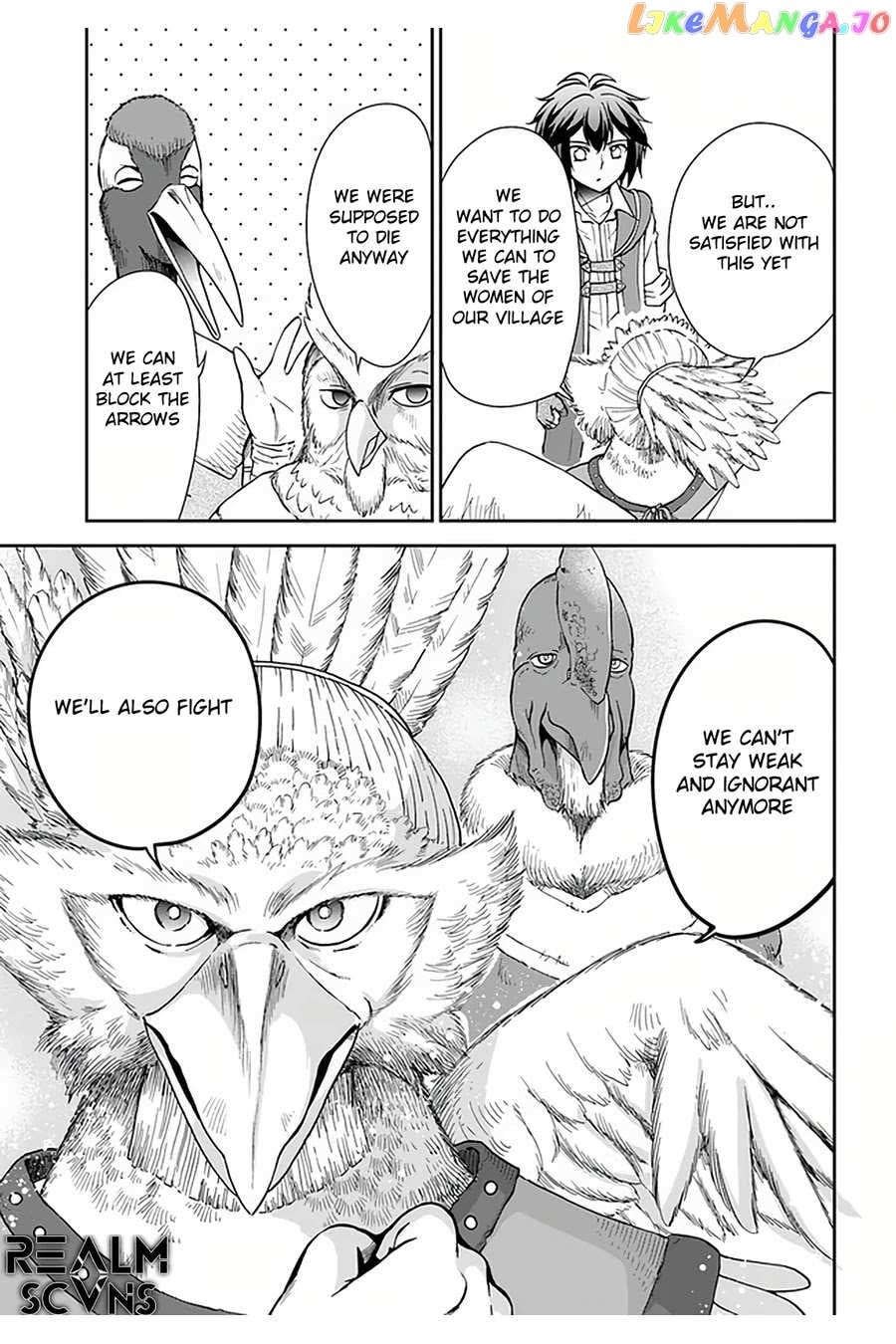 Tenohira Kaitaku Mura De Isekai Kenkokuki Fueteku Yome-Tachi To Nonbiri Mujintou Life chapter 30 - page 22
