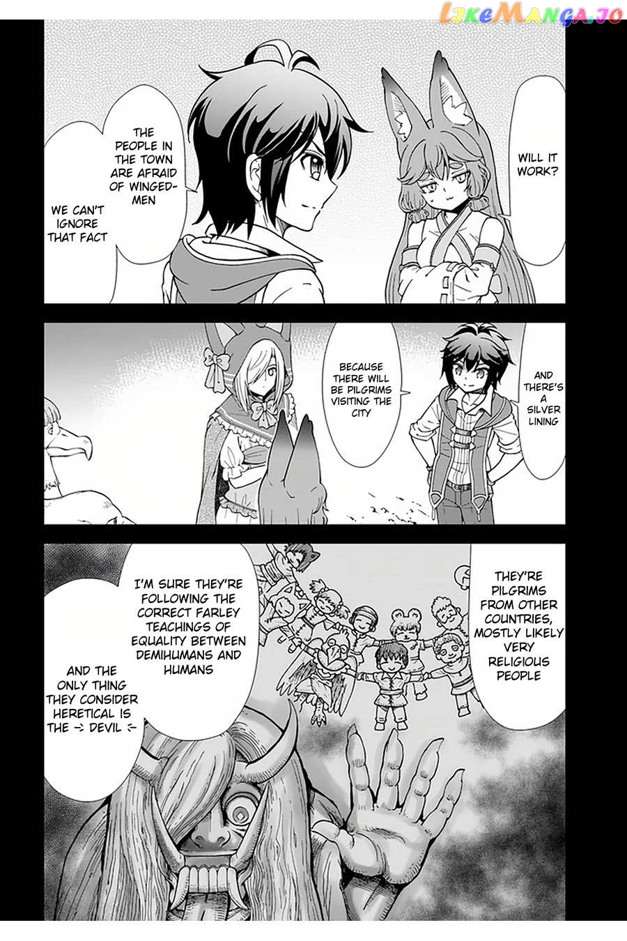 Tenohira Kaitaku Mura De Isekai Kenkokuki Fueteku Yome-Tachi To Nonbiri Mujintou Life chapter 31 - page 18