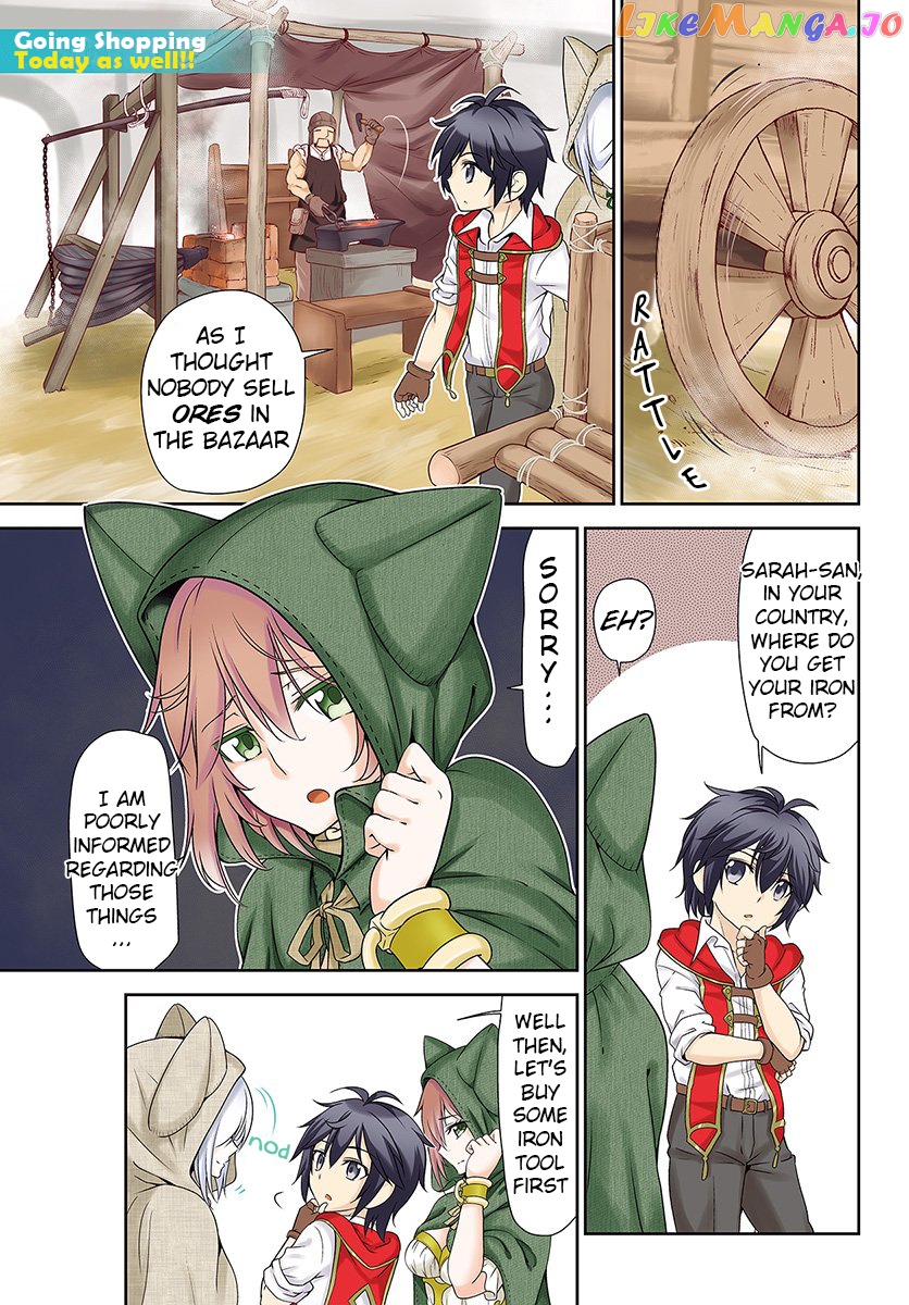 Tenohira Kaitaku Mura De Isekai Kenkokuki Fueteku Yome-Tachi To Nonbiri Mujintou Life chapter 13 - page 1