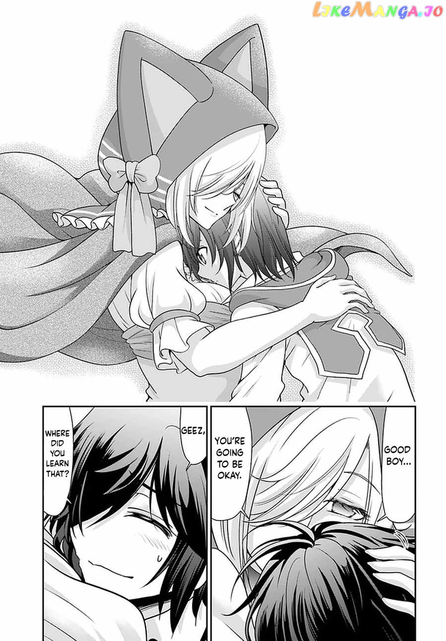 Tenohira Kaitaku Mura De Isekai Kenkokuki Fueteku Yome-Tachi To Nonbiri Mujintou Life chapter 32 - page 28