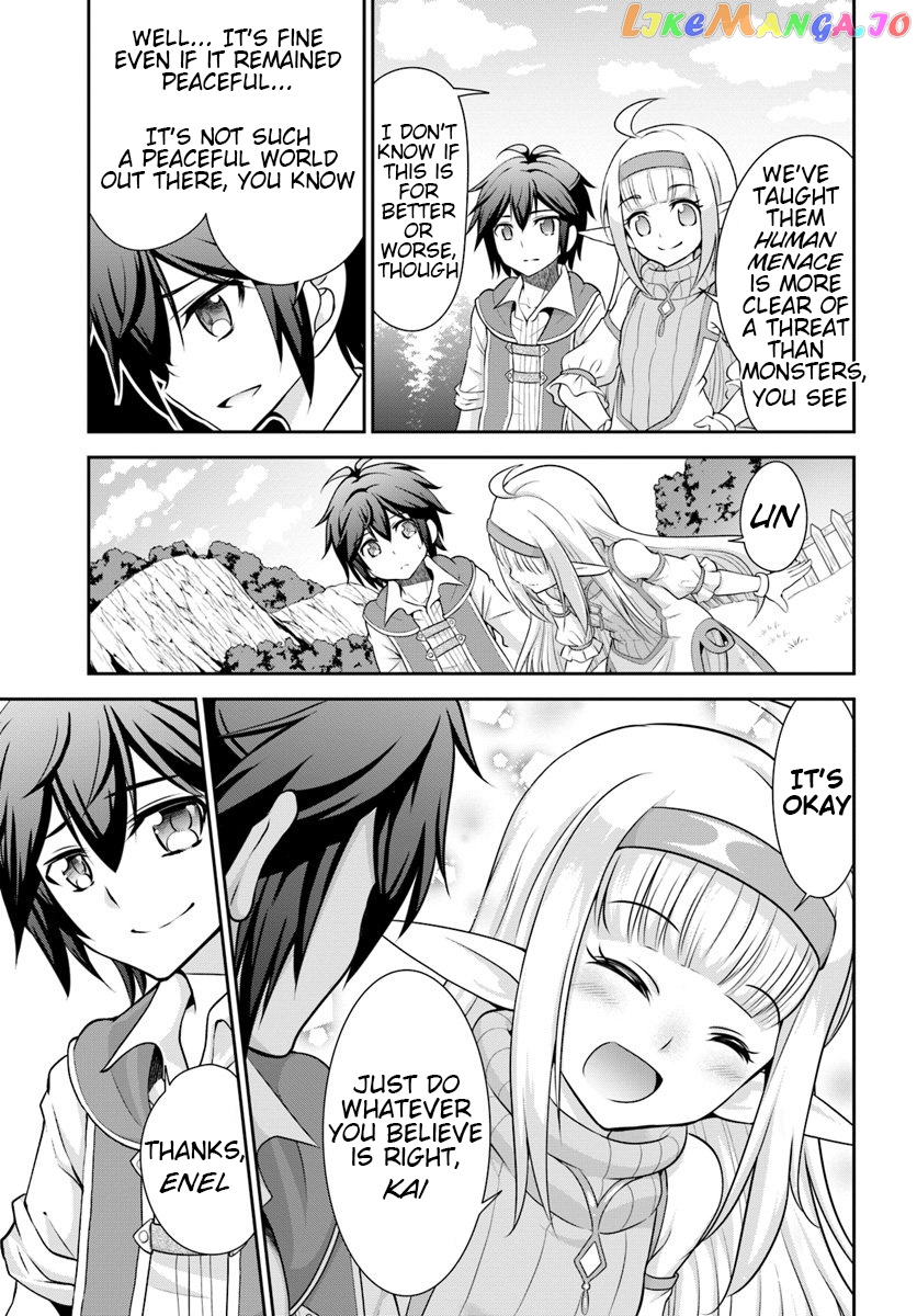 Tenohira Kaitaku Mura De Isekai Kenkokuki Fueteku Yome-Tachi To Nonbiri Mujintou Life chapter 16 - page 12