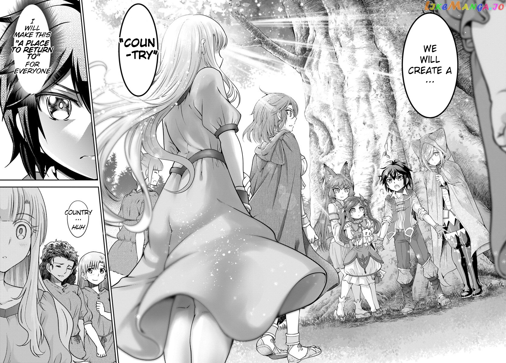 Tenohira Kaitaku Mura De Isekai Kenkokuki Fueteku Yome-Tachi To Nonbiri Mujintou Life chapter 16 - page 27