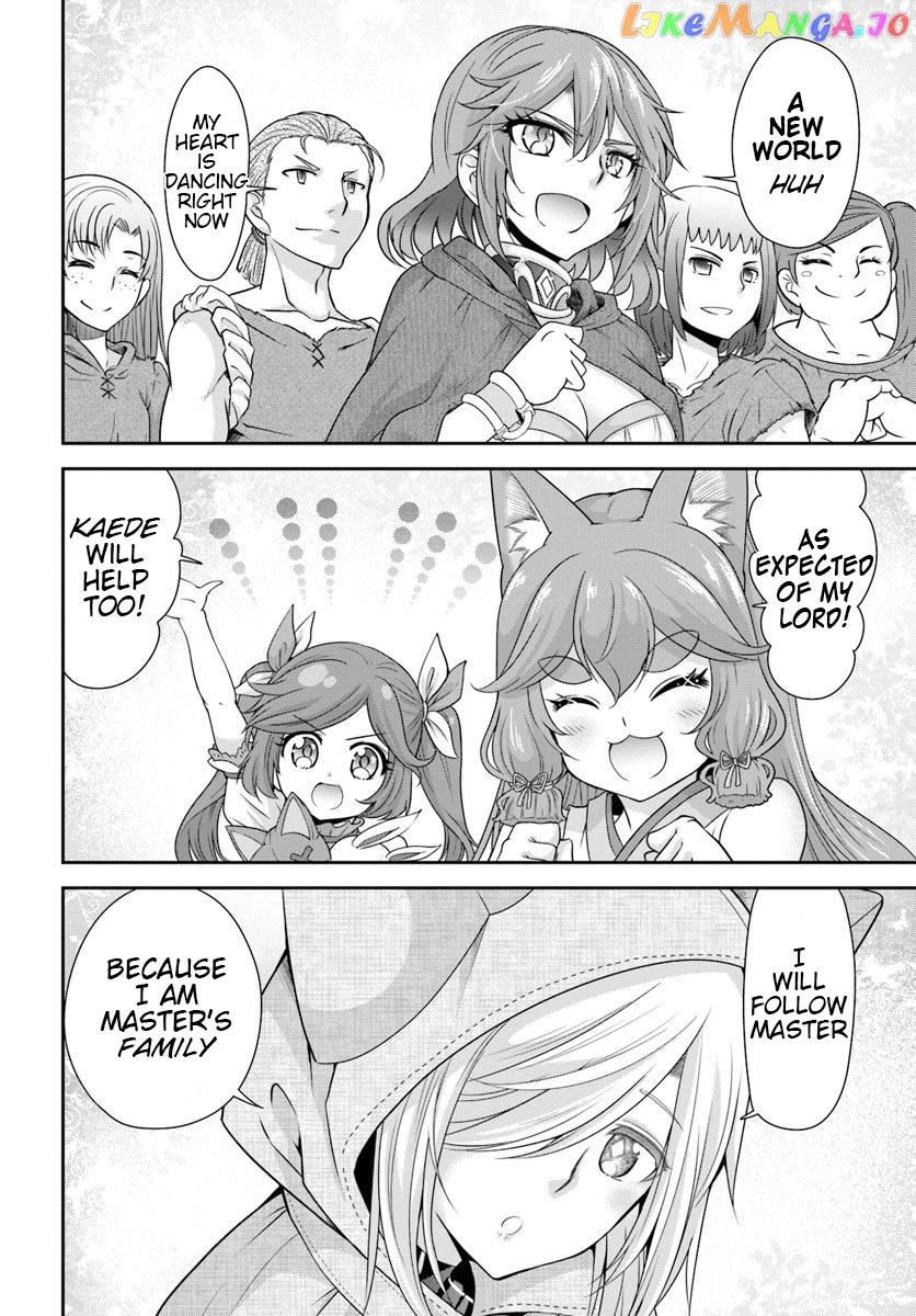 Tenohira Kaitaku Mura De Isekai Kenkokuki Fueteku Yome-Tachi To Nonbiri Mujintou Life chapter 16 - page 28