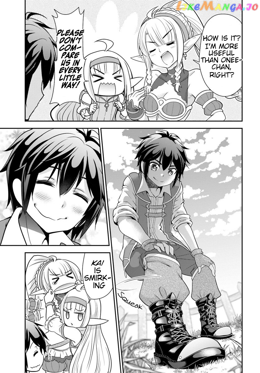 Tenohira Kaitaku Mura De Isekai Kenkokuki Fueteku Yome-Tachi To Nonbiri Mujintou Life chapter 17 - page 25