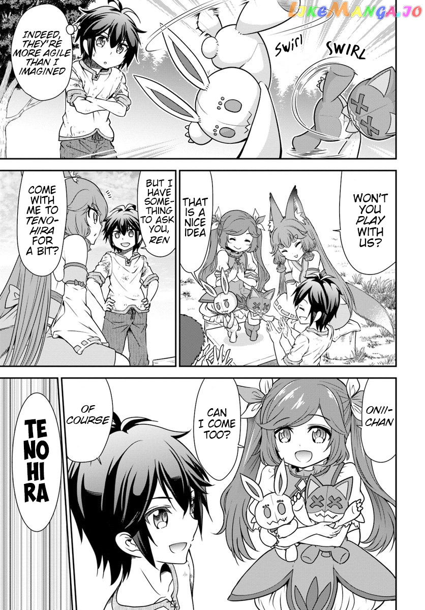 Tenohira Kaitaku Mura De Isekai Kenkokuki Fueteku Yome-Tachi To Nonbiri Mujintou Life chapter 18 - page 13