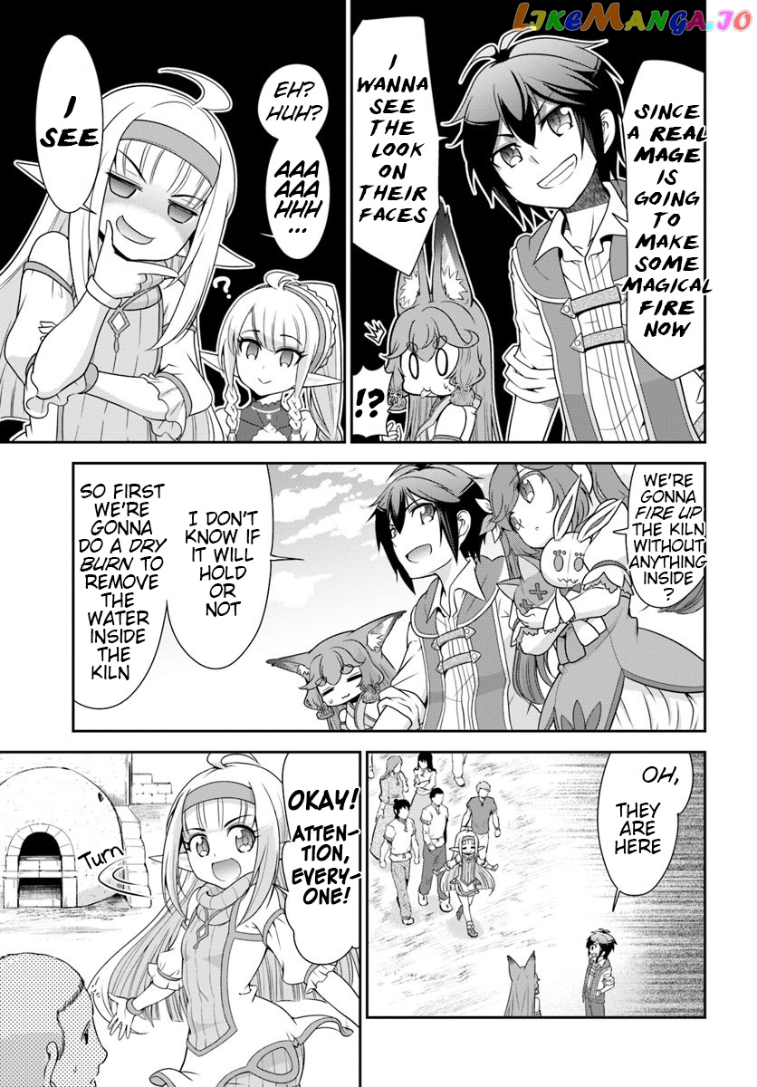 Tenohira Kaitaku Mura De Isekai Kenkokuki Fueteku Yome-Tachi To Nonbiri Mujintou Life chapter 18 - page 17