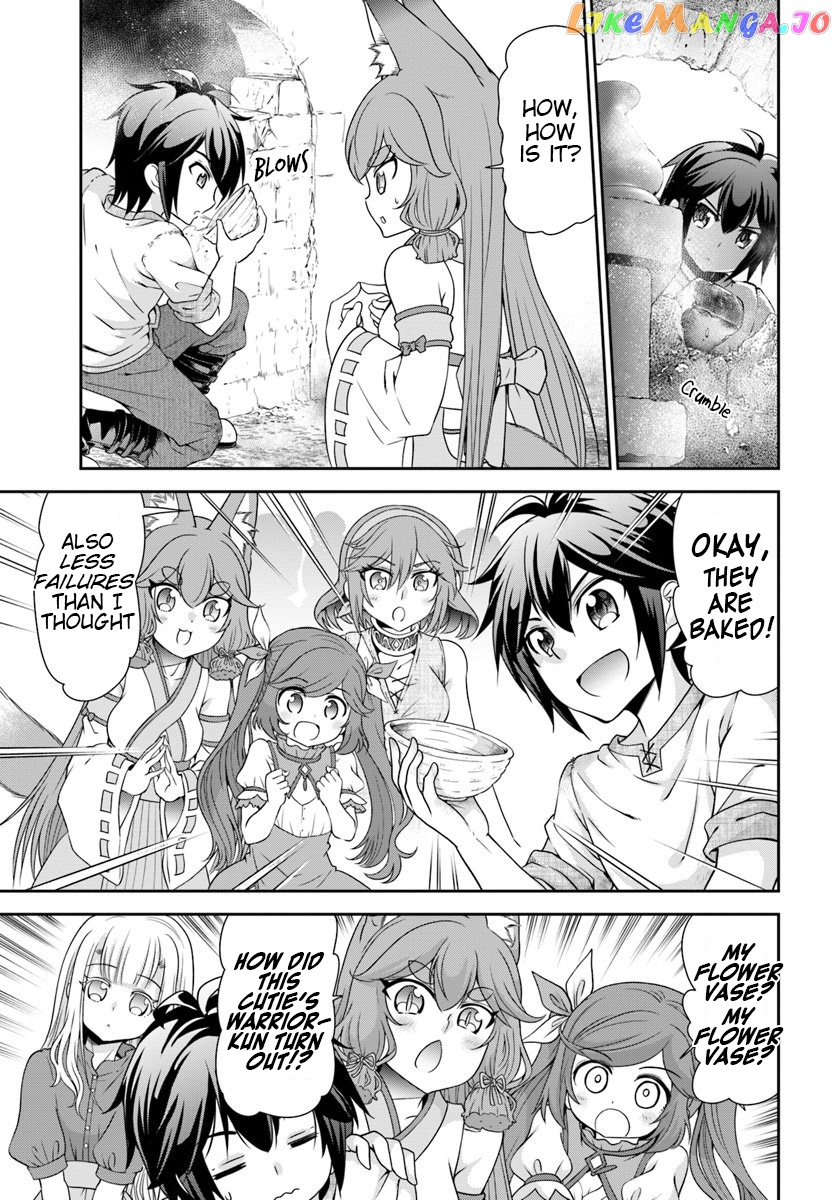 Tenohira Kaitaku Mura De Isekai Kenkokuki Fueteku Yome-Tachi To Nonbiri Mujintou Life chapter 18 - page 25