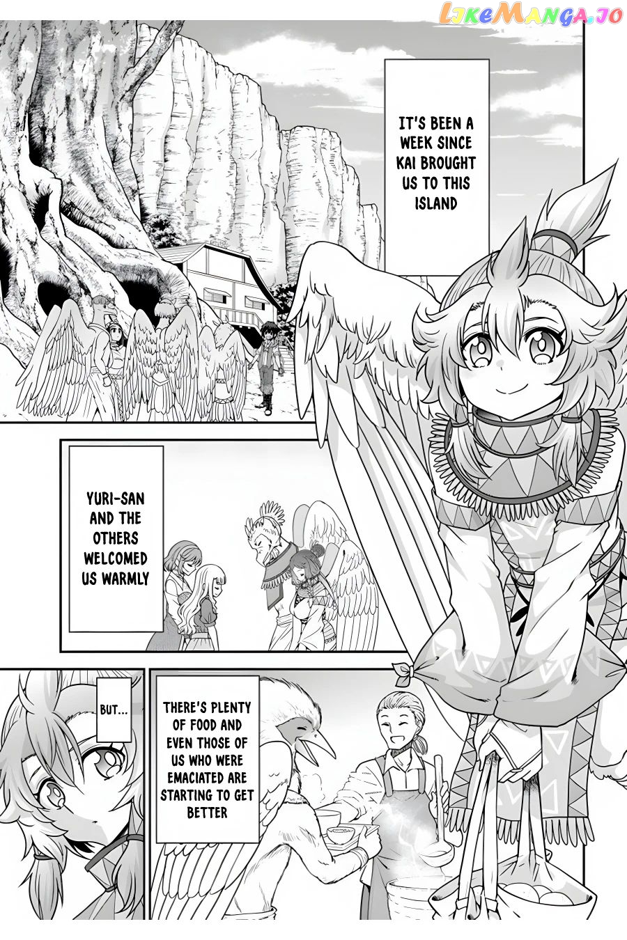 Tenohira Kaitaku Mura De Isekai Kenkokuki Fueteku Yome-Tachi To Nonbiri Mujintou Life chapter 33 - page 4
