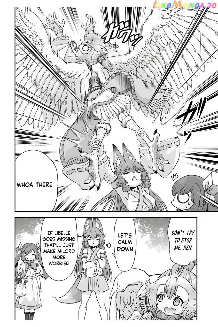 Tenohira Kaitaku Mura De Isekai Kenkokuki Fueteku Yome-Tachi To Nonbiri Mujintou Life chapter 33 - page 9