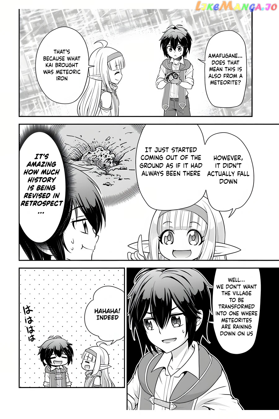 Tenohira Kaitaku Mura De Isekai Kenkokuki Fueteku Yome-Tachi To Nonbiri Mujintou Life chapter 34 - page 11