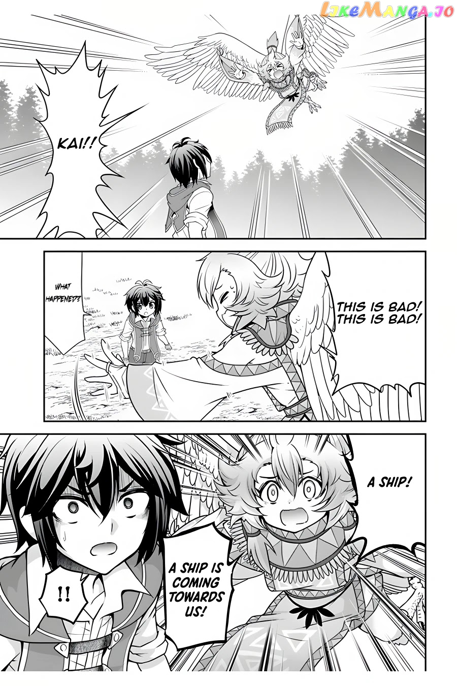 Tenohira Kaitaku Mura De Isekai Kenkokuki Fueteku Yome-Tachi To Nonbiri Mujintou Life chapter 34 - page 16
