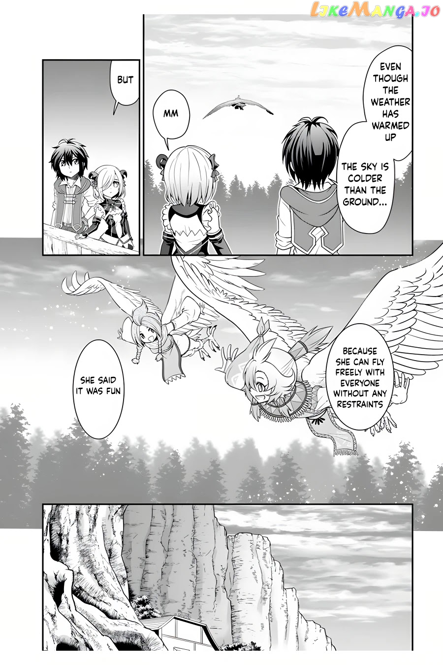 Tenohira Kaitaku Mura De Isekai Kenkokuki Fueteku Yome-Tachi To Nonbiri Mujintou Life chapter 34 - page 8