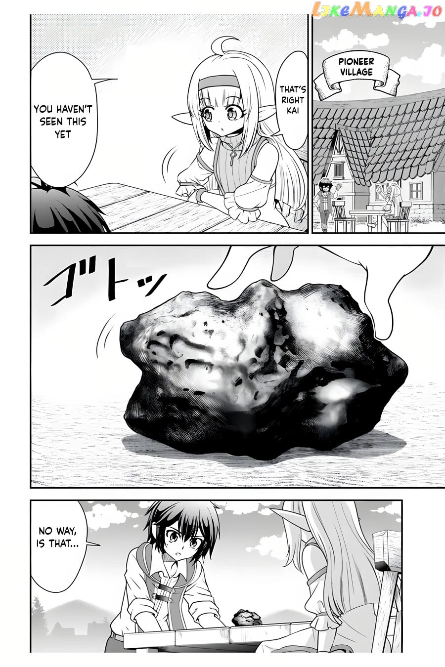 Tenohira Kaitaku Mura De Isekai Kenkokuki Fueteku Yome-Tachi To Nonbiri Mujintou Life chapter 34 - page 9