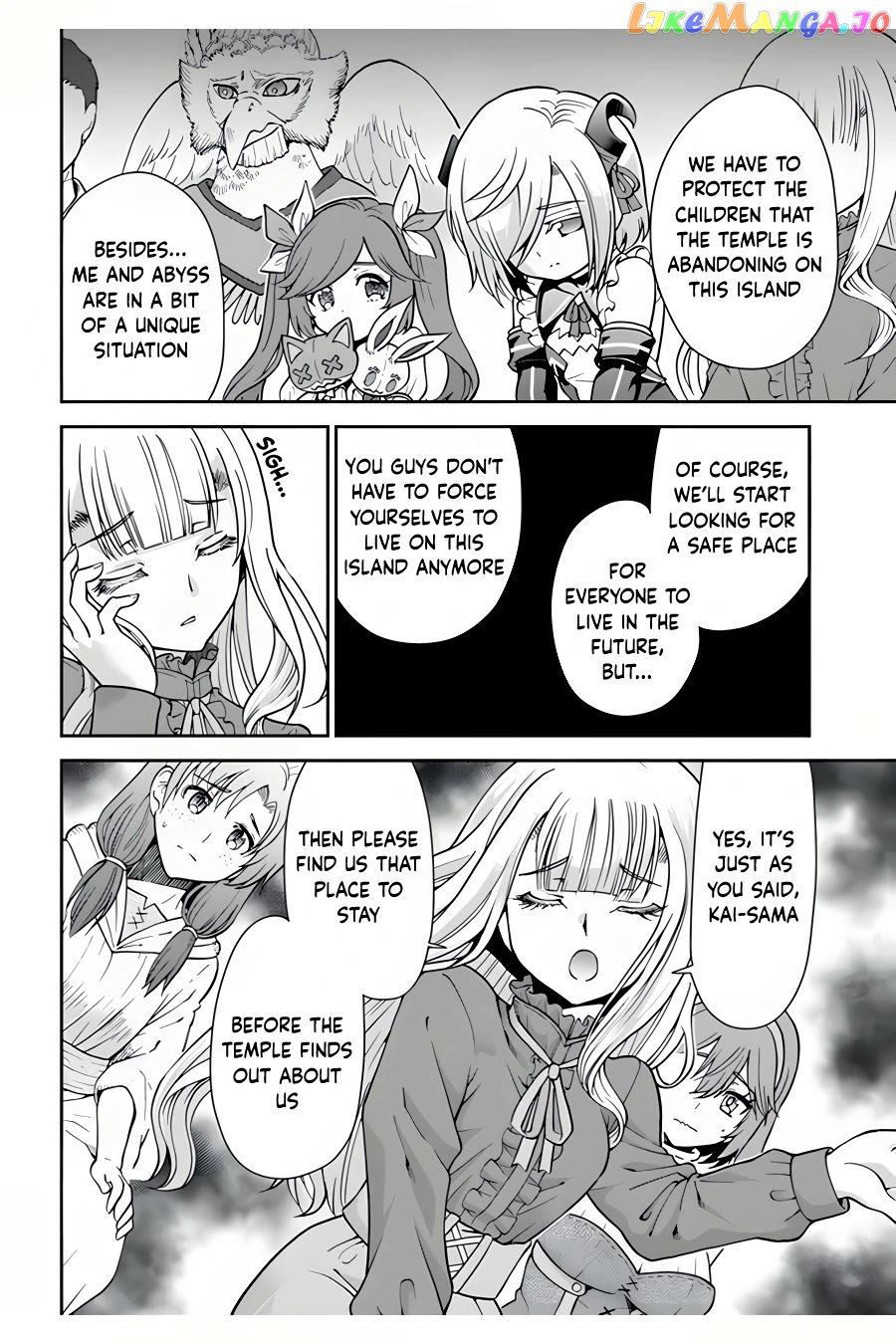 Tenohira Kaitaku Mura De Isekai Kenkokuki Fueteku Yome-Tachi To Nonbiri Mujintou Life chapter 35 - page 13