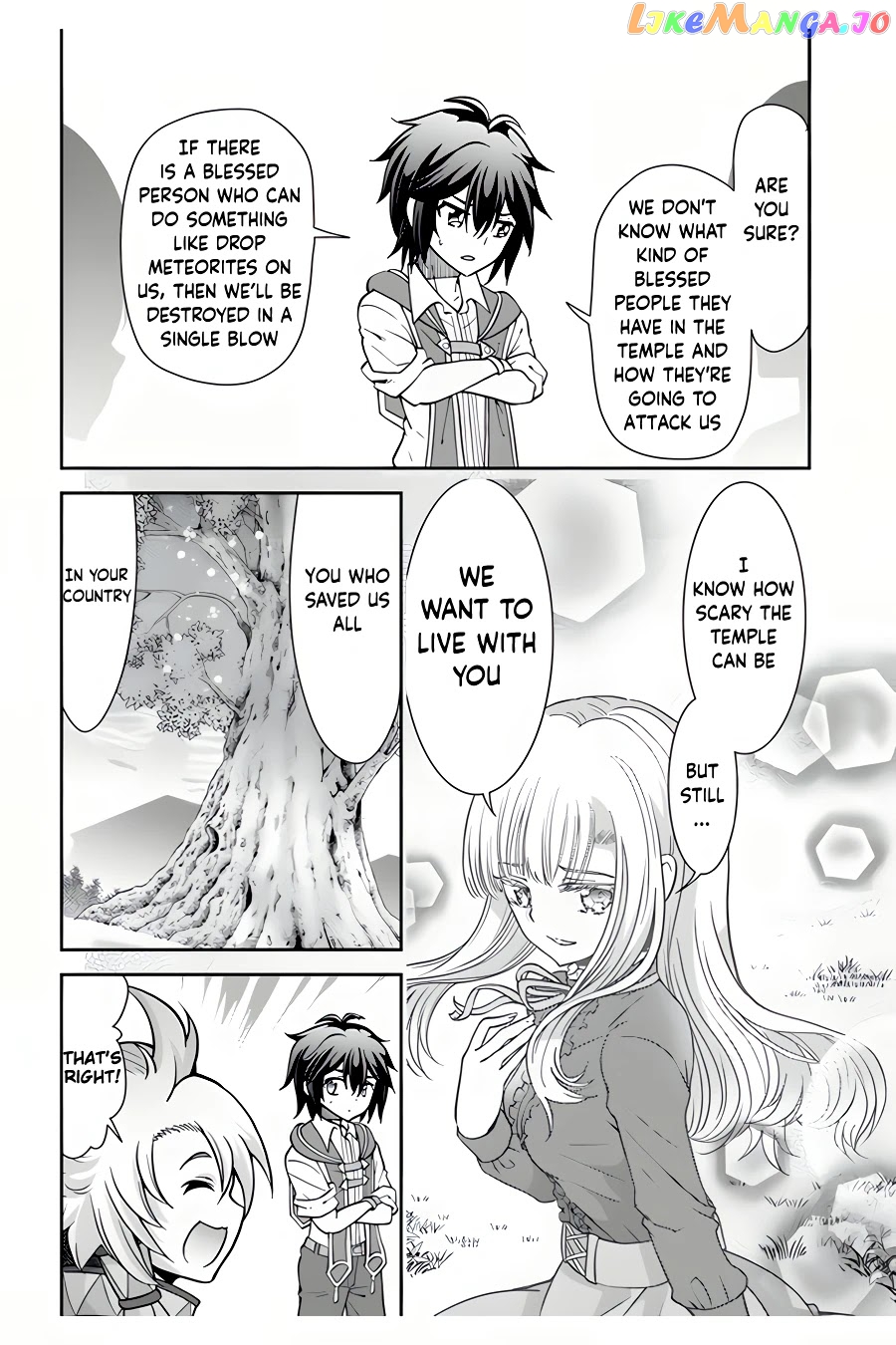 Tenohira Kaitaku Mura De Isekai Kenkokuki Fueteku Yome-Tachi To Nonbiri Mujintou Life chapter 35 - page 17
