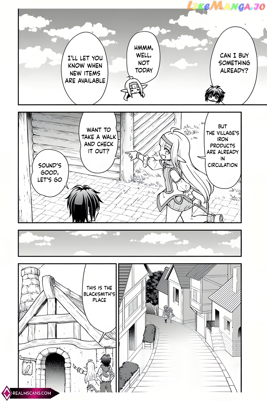 Tenohira Kaitaku Mura De Isekai Kenkokuki Fueteku Yome-Tachi To Nonbiri Mujintou Life chapter 35 - page 5