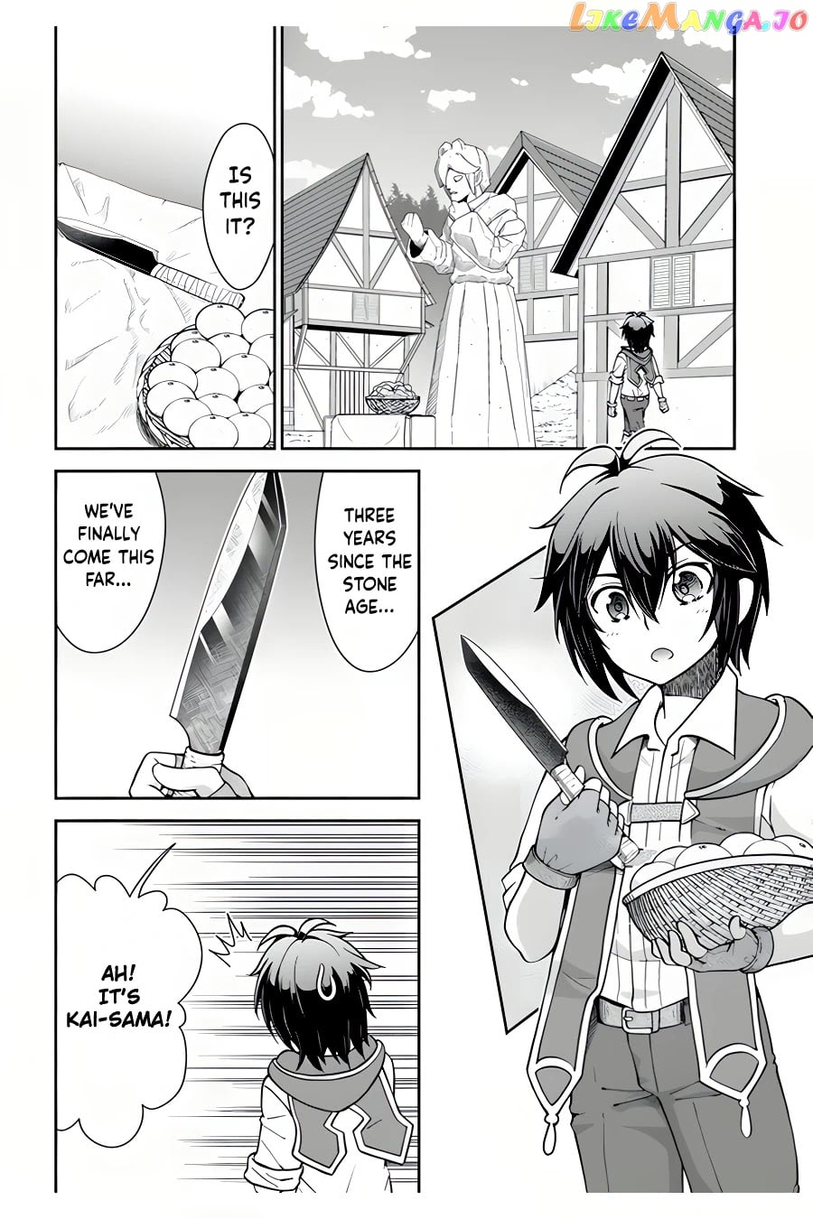 Tenohira Kaitaku Mura De Isekai Kenkokuki Fueteku Yome-Tachi To Nonbiri Mujintou Life chapter 35 - page 9