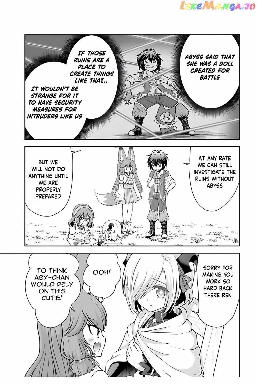 Tenohira Kaitaku Mura De Isekai Kenkokuki Fueteku Yome-Tachi To Nonbiri Mujintou Life chapter 36 - page 10