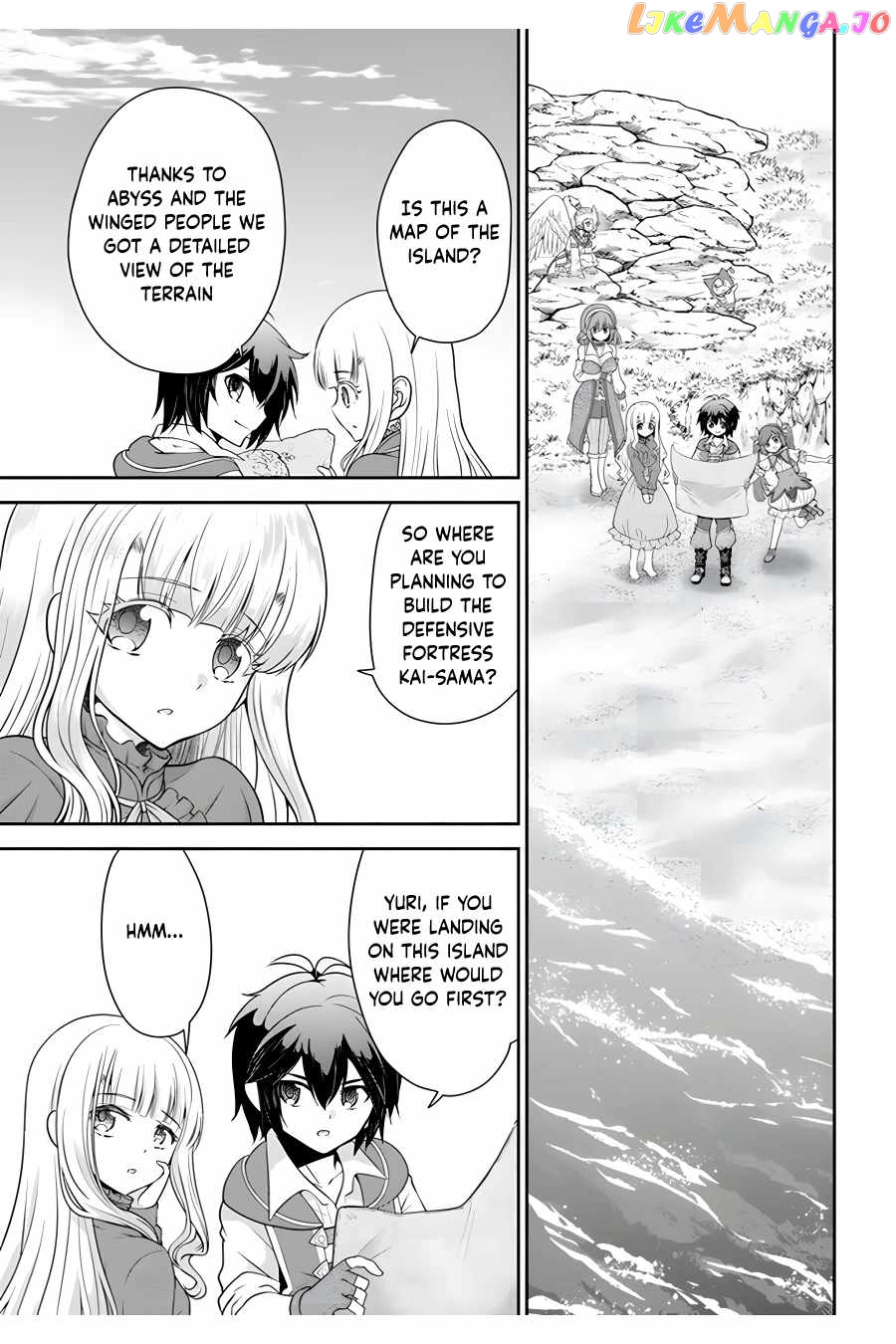 Tenohira Kaitaku Mura De Isekai Kenkokuki Fueteku Yome-Tachi To Nonbiri Mujintou Life chapter 36 - page 12