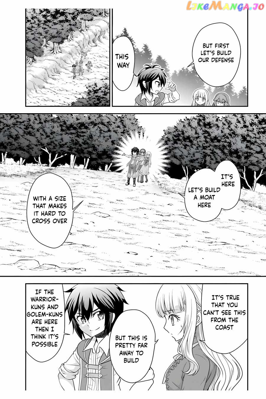 Tenohira Kaitaku Mura De Isekai Kenkokuki Fueteku Yome-Tachi To Nonbiri Mujintou Life chapter 36 - page 14