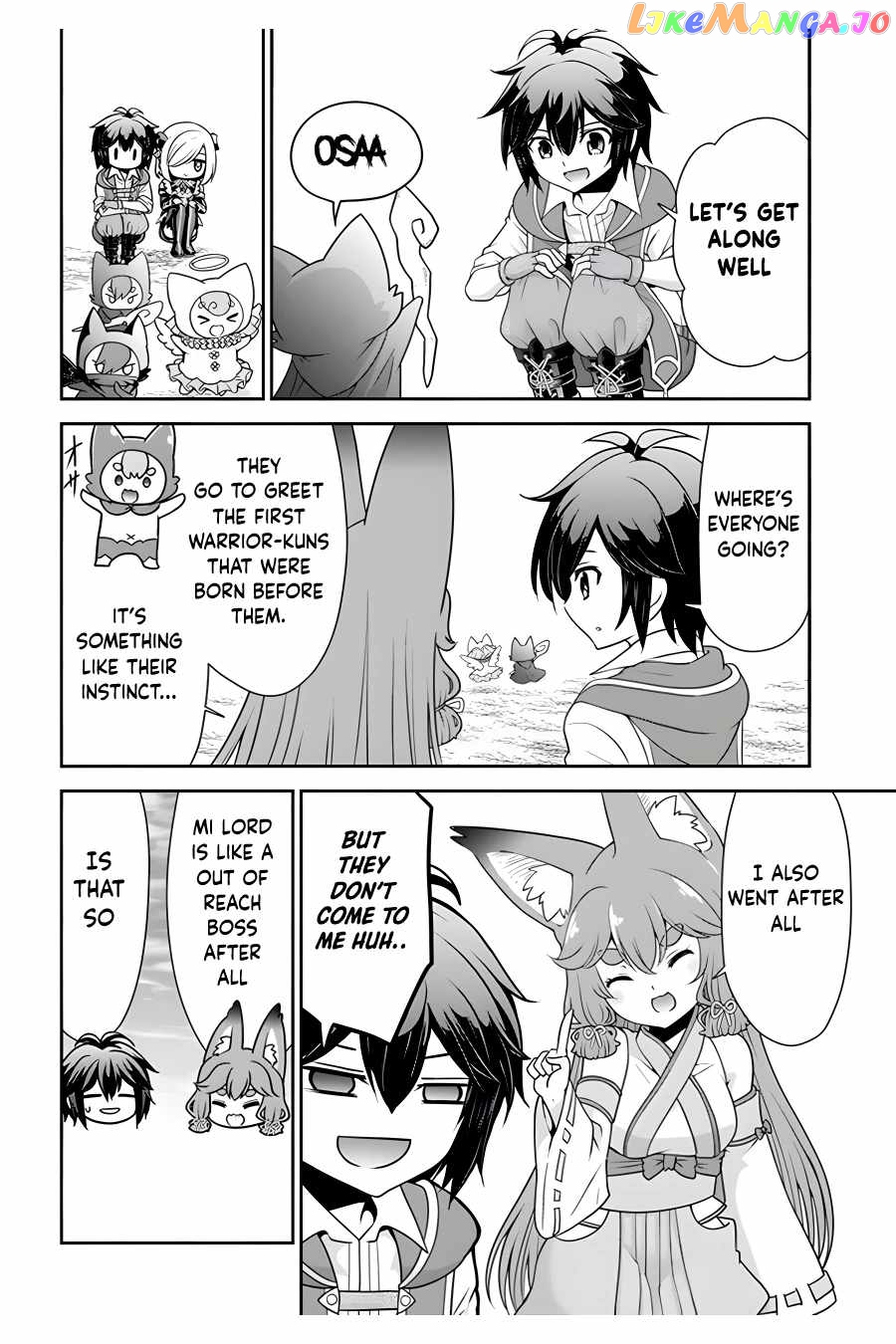 Tenohira Kaitaku Mura De Isekai Kenkokuki Fueteku Yome-Tachi To Nonbiri Mujintou Life chapter 36 - page 21