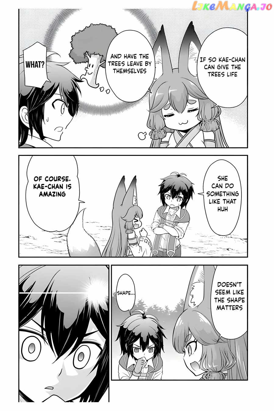Tenohira Kaitaku Mura De Isekai Kenkokuki Fueteku Yome-Tachi To Nonbiri Mujintou Life chapter 36 - page 23