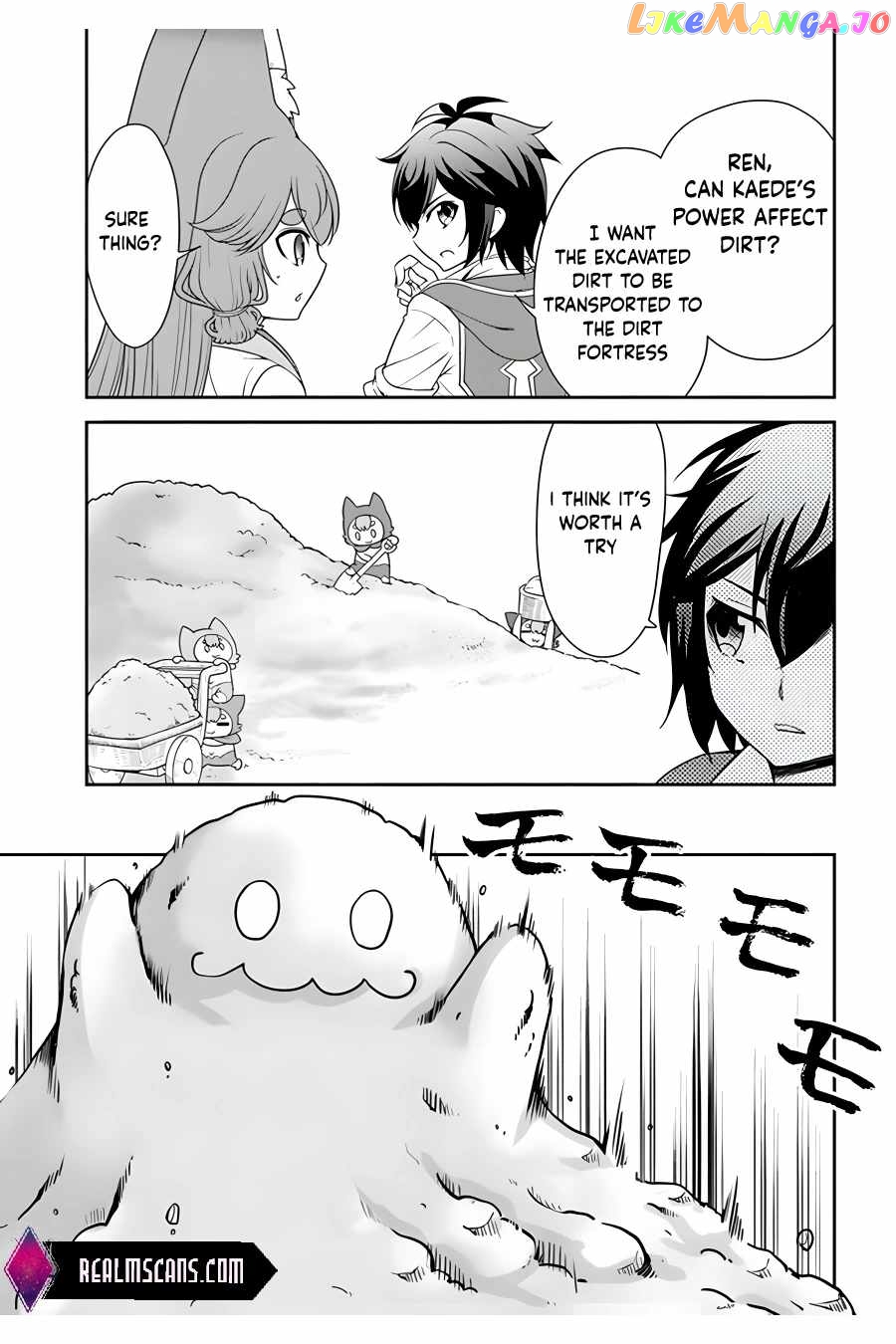 Tenohira Kaitaku Mura De Isekai Kenkokuki Fueteku Yome-Tachi To Nonbiri Mujintou Life chapter 36 - page 24
