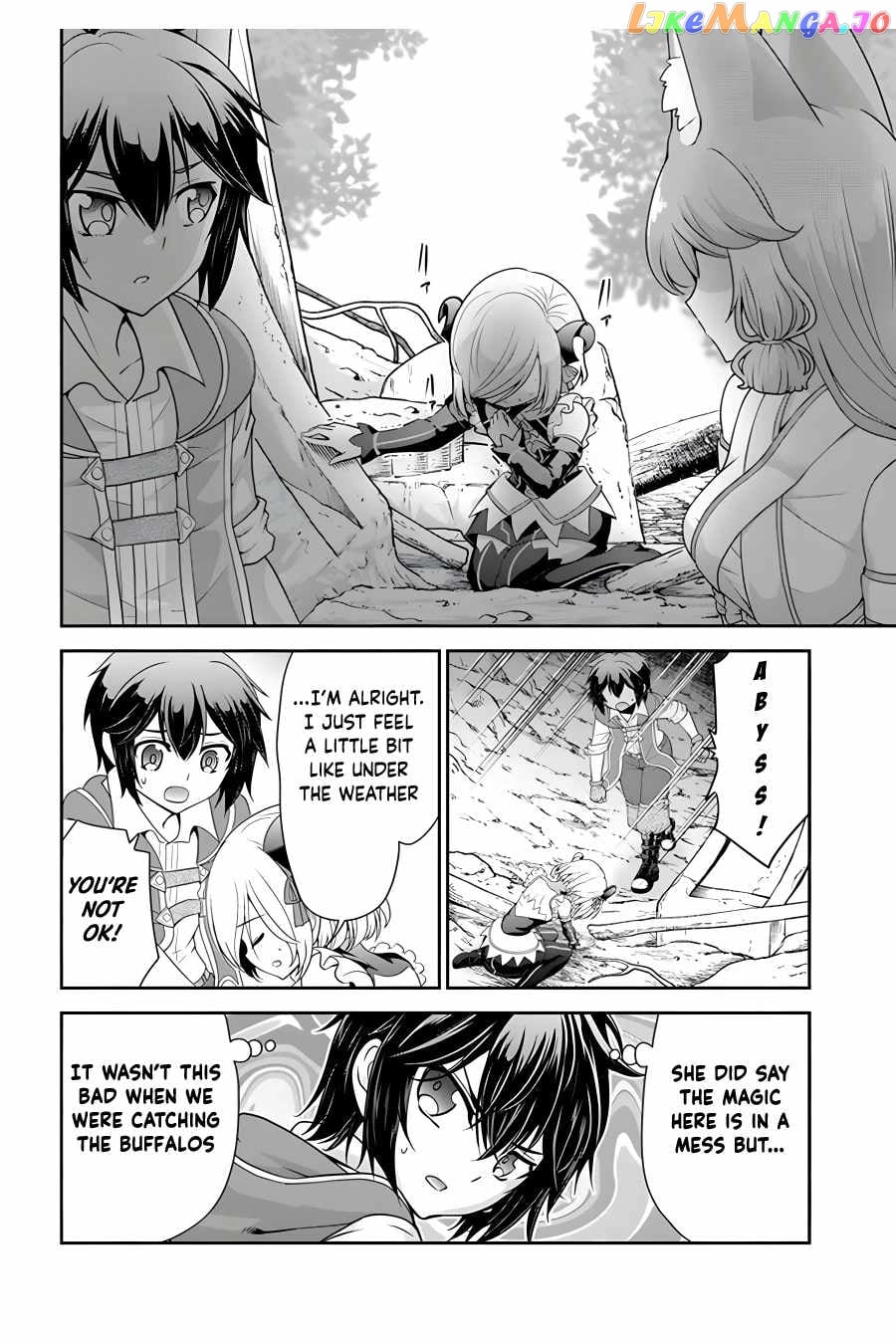 Tenohira Kaitaku Mura De Isekai Kenkokuki Fueteku Yome-Tachi To Nonbiri Mujintou Life chapter 36 - page 5