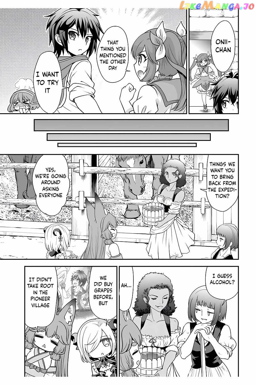 Tenohira Kaitaku Mura De Isekai Kenkokuki Fueteku Yome-Tachi To Nonbiri Mujintou Life chapter 37 - page 18