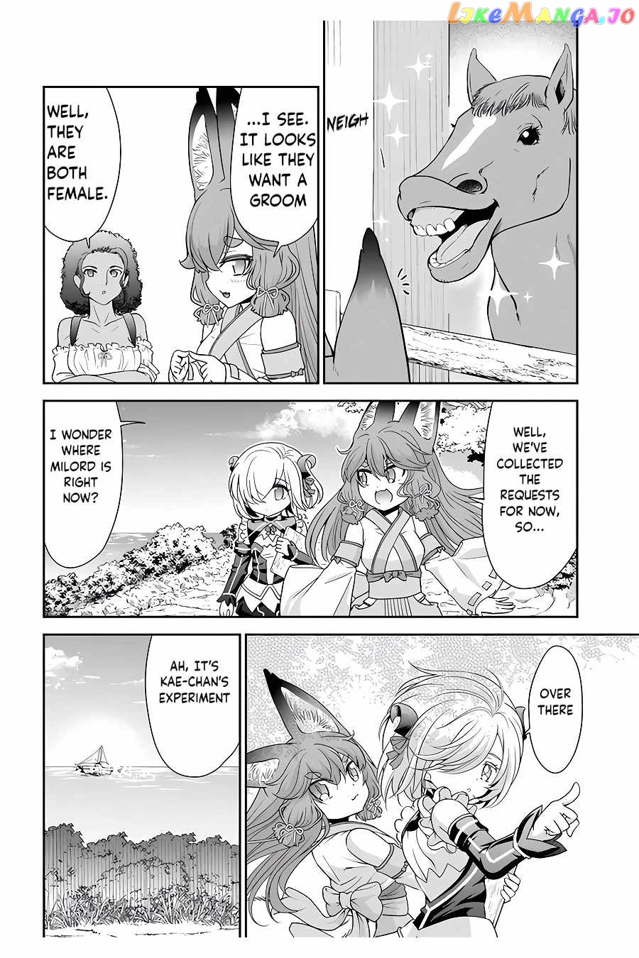 Tenohira Kaitaku Mura De Isekai Kenkokuki Fueteku Yome-Tachi To Nonbiri Mujintou Life chapter 37 - page 19