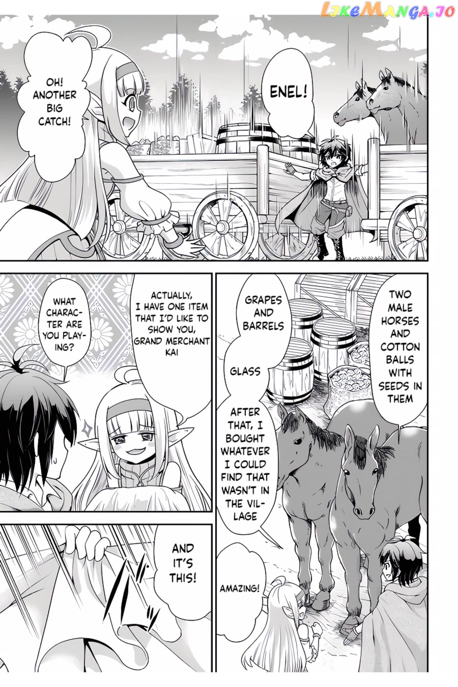 Tenohira Kaitaku Mura De Isekai Kenkokuki Fueteku Yome-Tachi To Nonbiri Mujintou Life chapter 38 - page 14