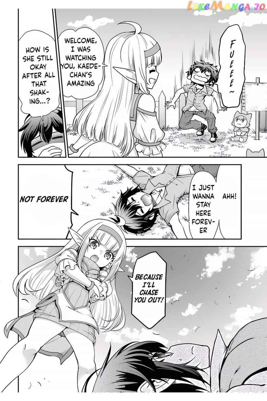 Tenohira Kaitaku Mura De Isekai Kenkokuki Fueteku Yome-Tachi To Nonbiri Mujintou Life chapter 38 - page 5