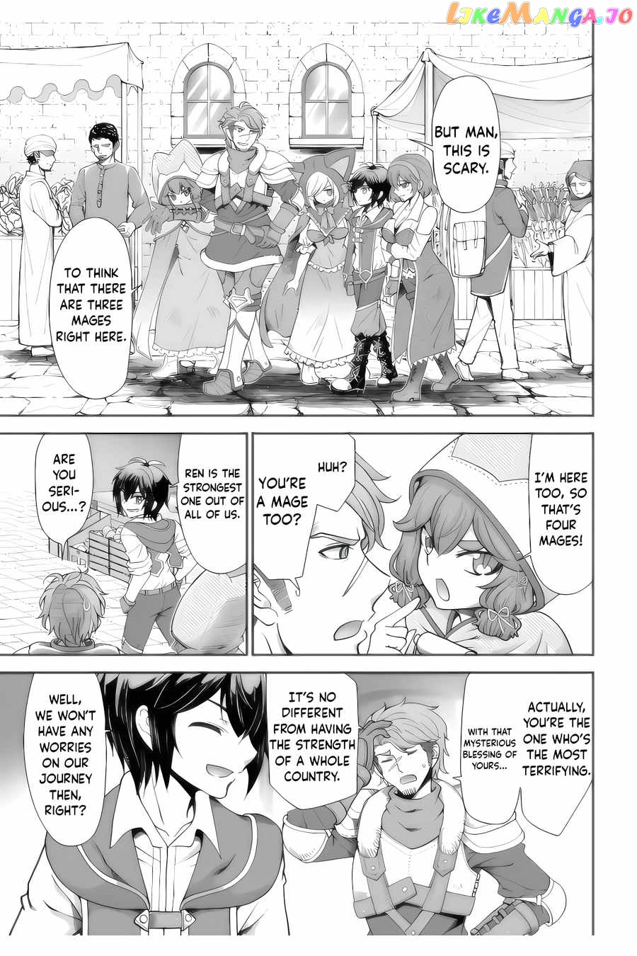 Tenohira Kaitaku Mura De Isekai Kenkokuki Fueteku Yome-Tachi To Nonbiri Mujintou Life chapter 40 - page 4