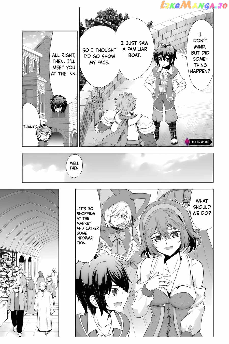 Tenohira Kaitaku Mura De Isekai Kenkokuki Fueteku Yome-Tachi To Nonbiri Mujintou Life chapter 40 - page 6